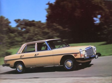Mercedes-Benz US-Modelprogram 1974 Carbrochure (6178)